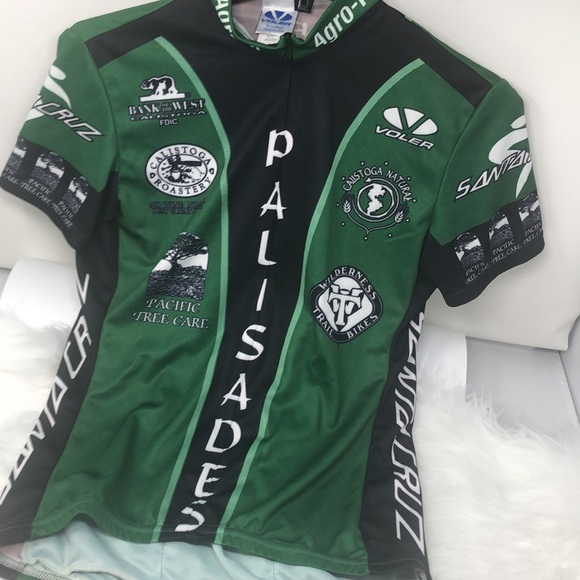 Vintage Voler Women’s “PALISADES” Cycling Jersey Size Medium Made In USA - Picture 6 of 9